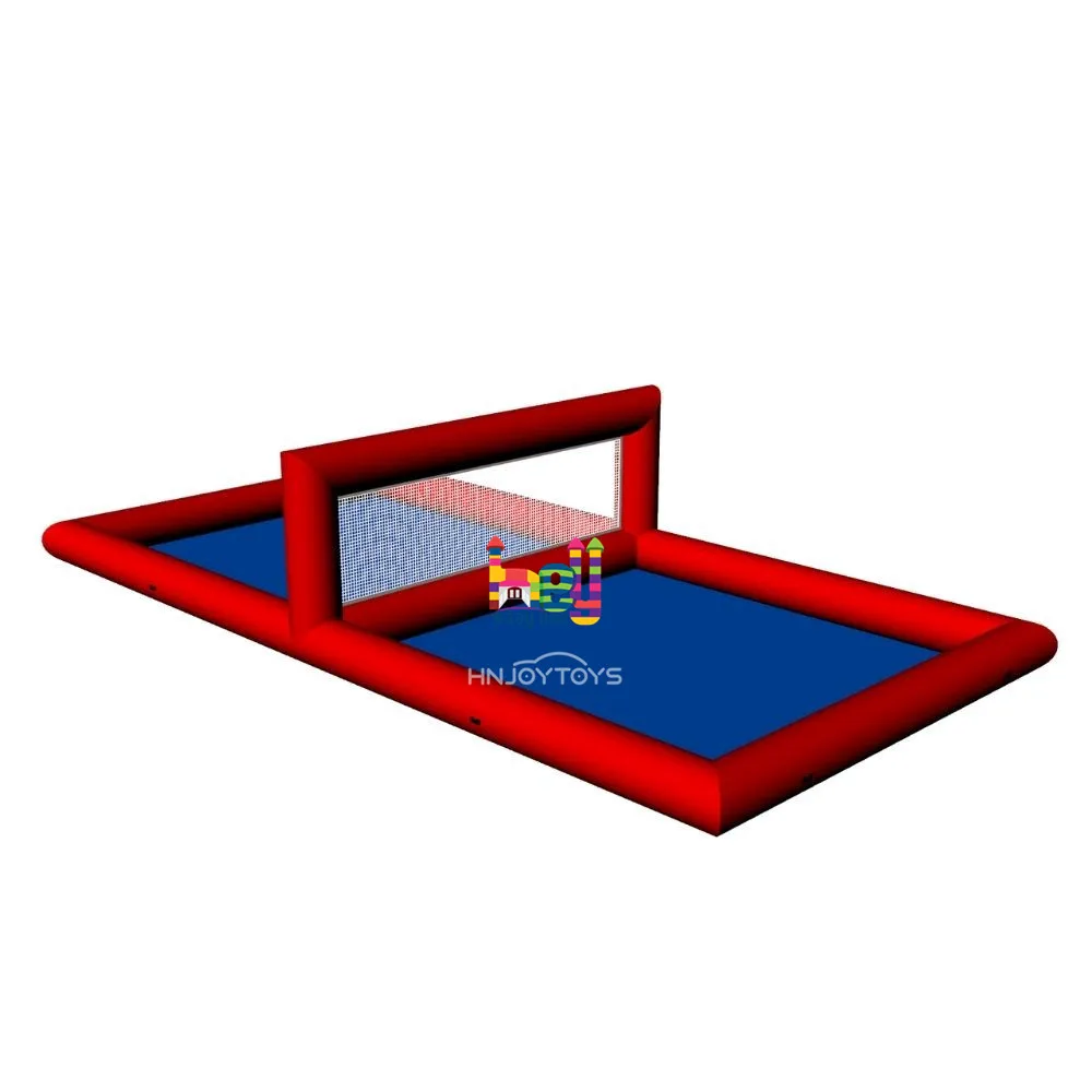 Portable Large Pool Inflatable Volleyball Field Water Volleyball Court Tennis Sport Games with Net