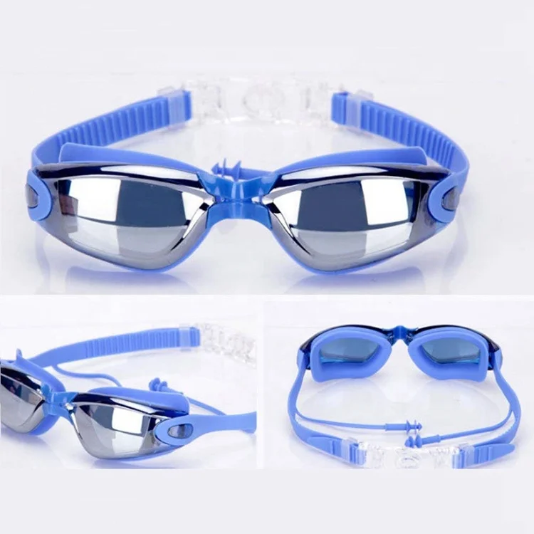 Mystyle swimming goggles wholesale waterproof swim eye google triathlon with case for adults