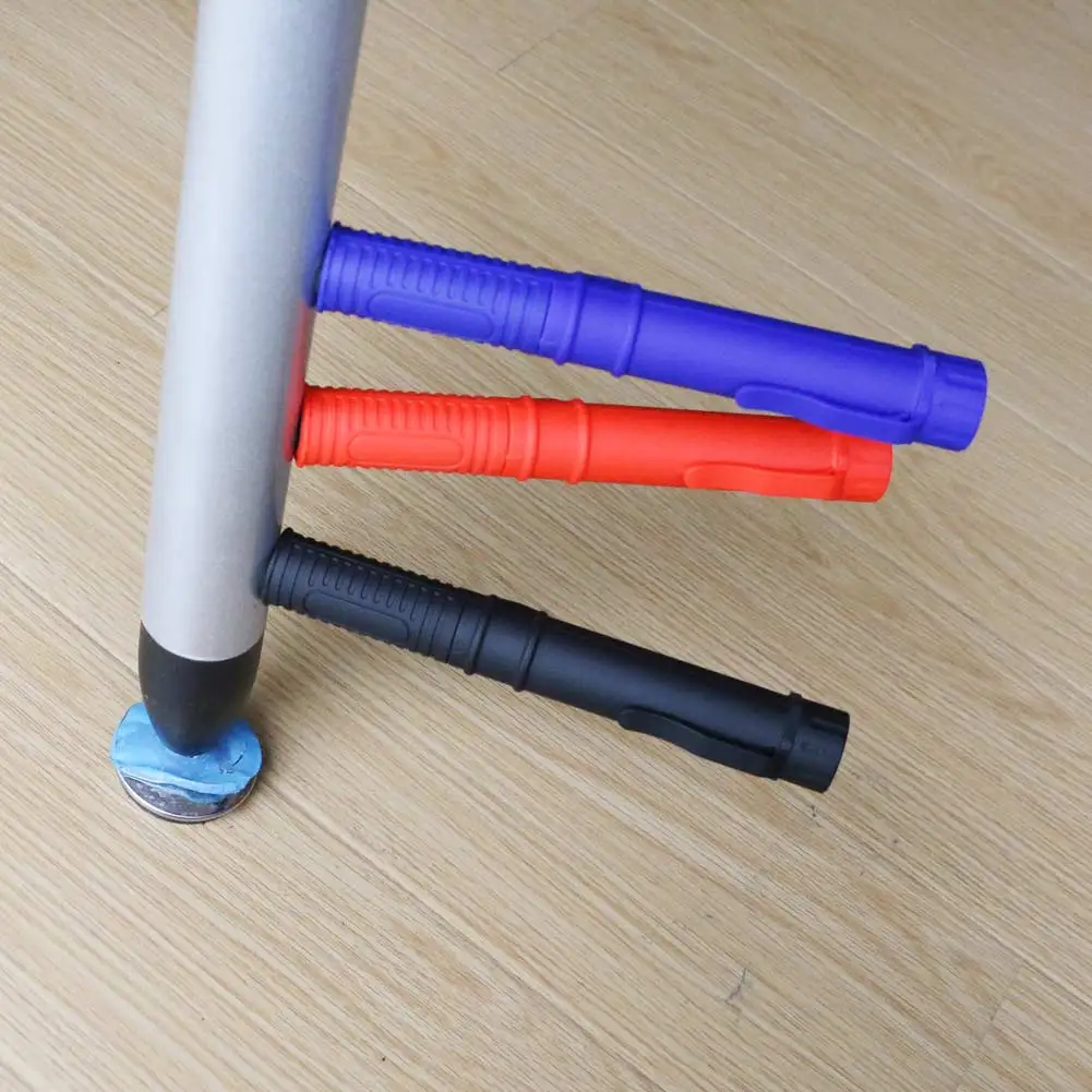 
Black/Blue/Red COB Led Portable Plastic light LED Flashlight Torch Lamp With Magnetic And Clip For Camping Outdoor Sport Light 