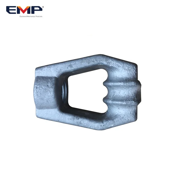High quality Electric Power Line Hardware Hot Dip Galvanized Thimble Eye Nuts