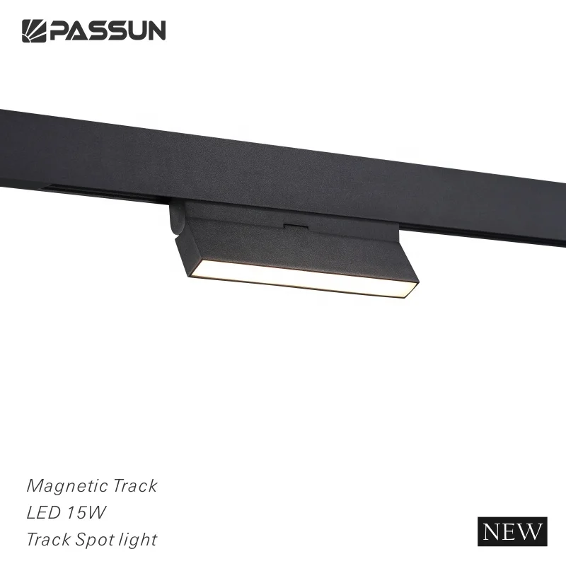 indoor magnet track 4 lines spotlight 12W