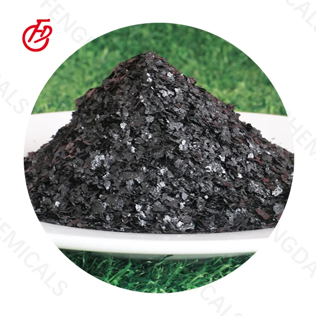 
Potassium Humate Flakes Shiny Agriculture Organic Fertilizer Super Potassium Humate 