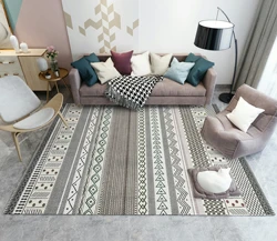 Elegant Popular Moroccan Style Big Fluffy Furry Home Floor Carpets With High Quality