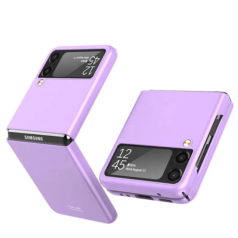 For SAMSUNG Galaxy Z Fold 3 flip 3 Designer Shock Proof Matte Luxury Mobile Phone Case Plain Cover