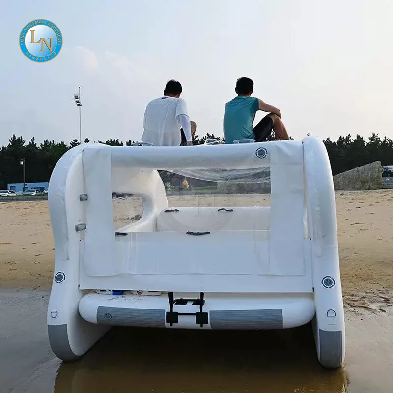 High Quality Inflatable Boat House for Water Houseboat water houseboat pontoon floats