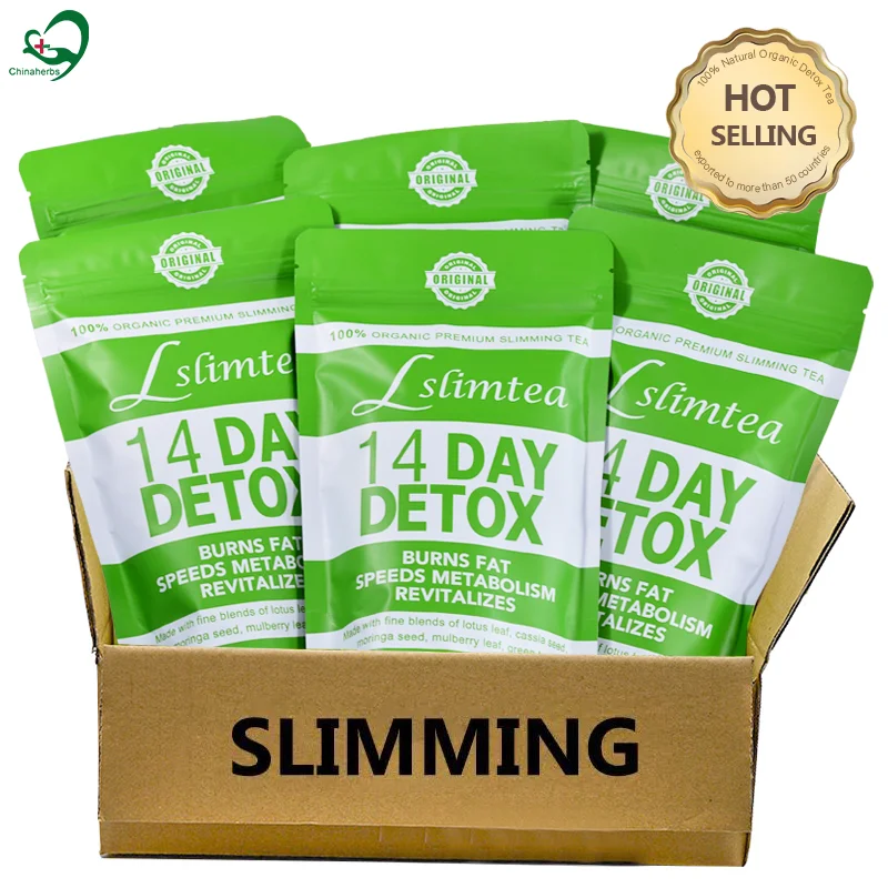 Private Label 14 Day 28 Day Flat Tummy Detox Tea Herbal Slimming Weight Loss Tea bags