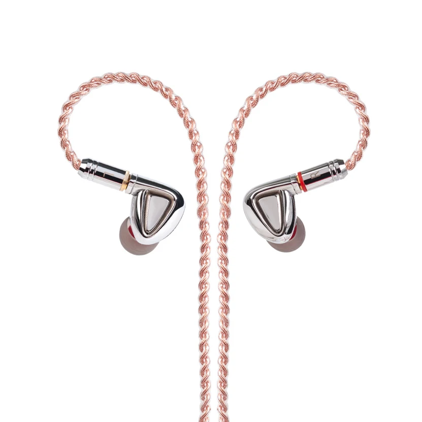 TIN P1 Heavy Bass Stereo DJ Metal In Ear Earphones MMCX Detachable Cable