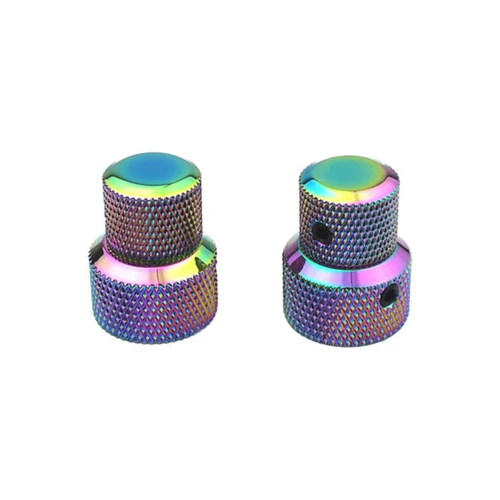 Factory Custom Color Electric Guitar Aluminum Volume Tone Knobs Dual Concentric Guitar Control Knob