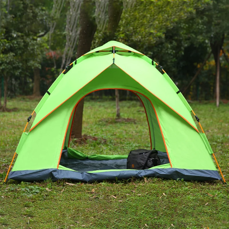 Wholesale Camping Tent Luxury Ultralight Large Outdoor Waterproof Beach Glamping Folding 3 4 Person Tent for Sale