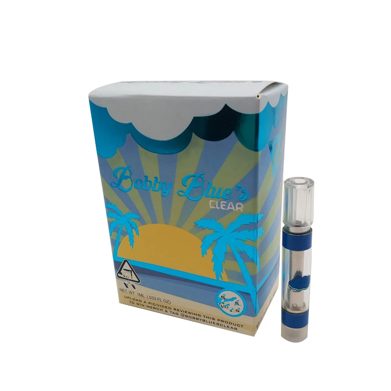 Evergreentech High Quality Silver Gold 510 Thread Ceramic CBD Cartridge Vape Pen Oil Bulk Cartridge 1ml G5 Atomizer