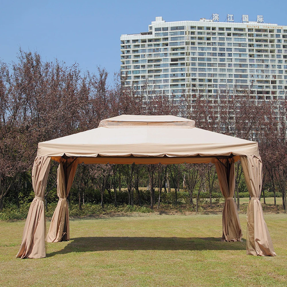 Customized outdoor aluminum metal waterproof poly gazebos marquee tent for sale