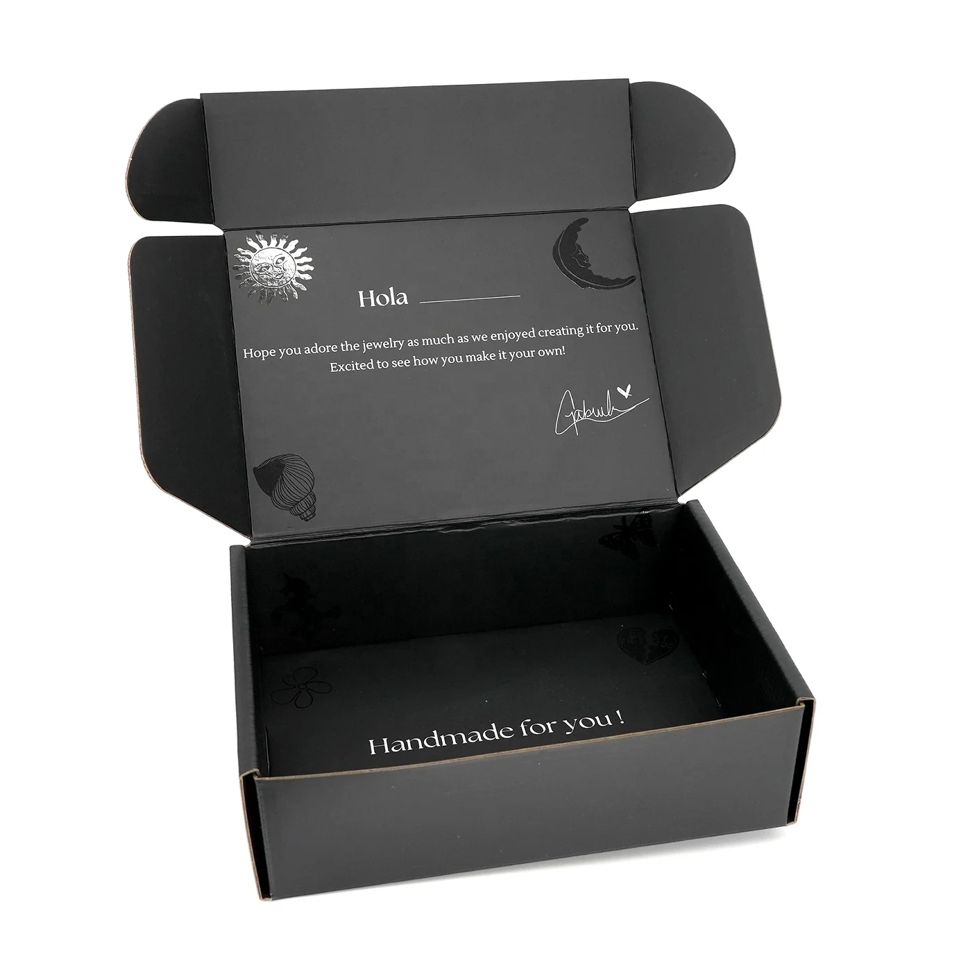 Free Stock Sample Foldable Flat Pack Garment Apparel Clothing Gift Packaging Boxes Portable Paper Shipping Box