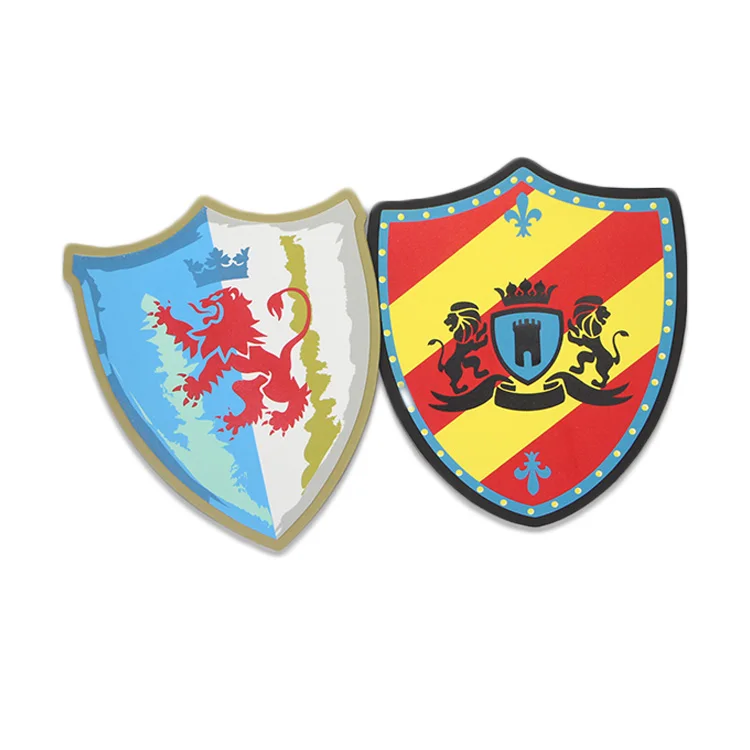 2024 Popular Safe Sword and Shield Set Toys for Kids Soft EVA Foam Toy Sword And Shield Foam Weapon