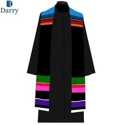 2021 Kente Cloth Hbcu Stoles Sash Sub Serape Customizable Barranquilla Sarape Graduation Stole