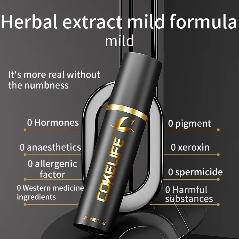 CokeLife OEM Sex Product Delay Spray Effective Delayed Spray Ejaculation Long Time Sexual 30min MEn Spray Erection Lubricant