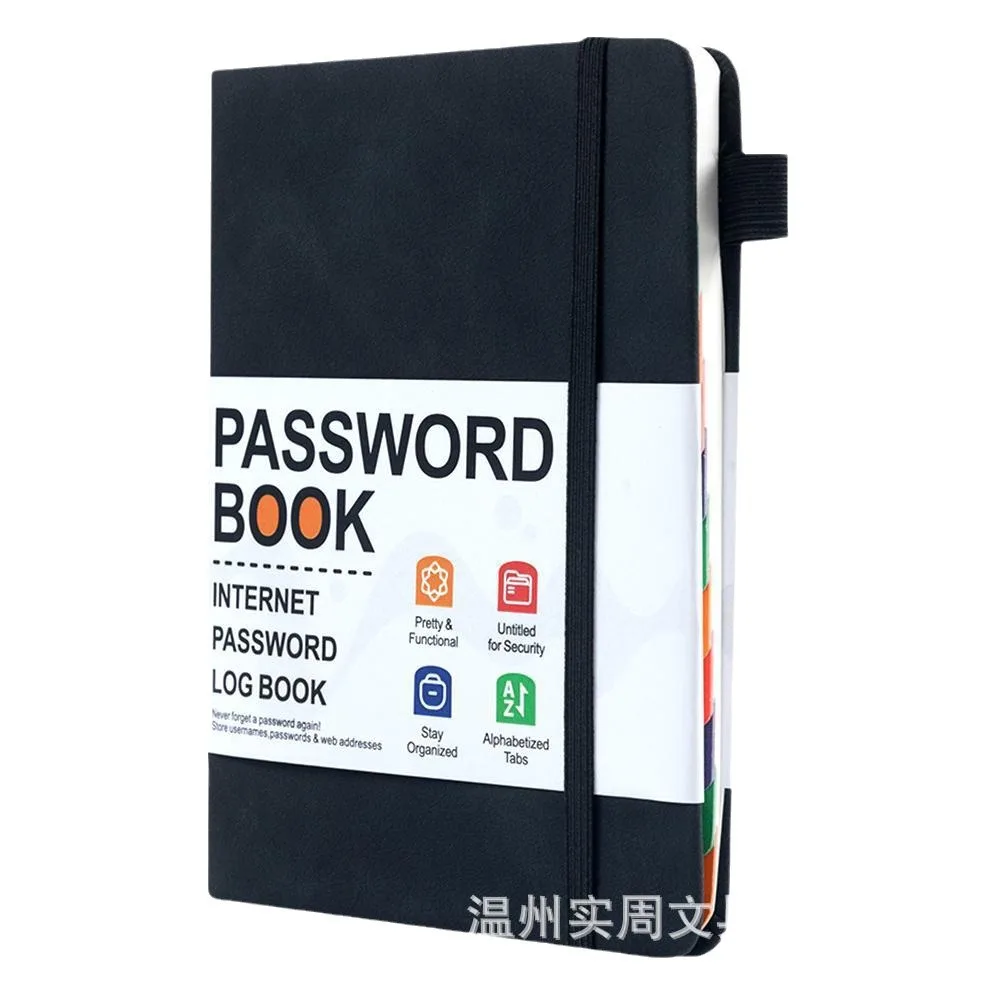 High quality Customizable LOGO notebook Elastic band Pen holder Waist Seal Minutes of meeting office supply