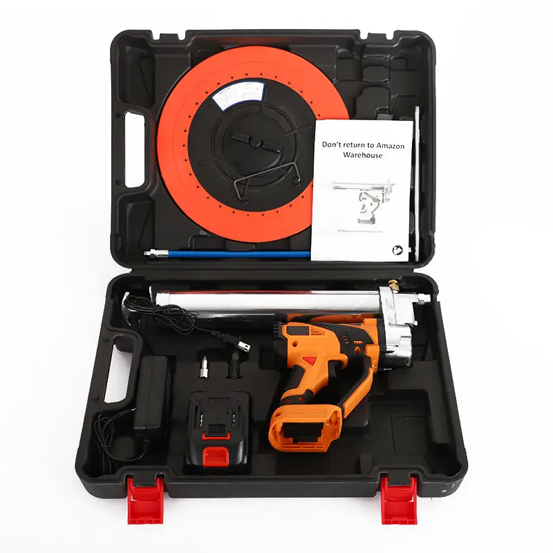 Portable Lithium Battery Grease Guns 900cc 12000 Psi Electric Grease Guns Multifunction