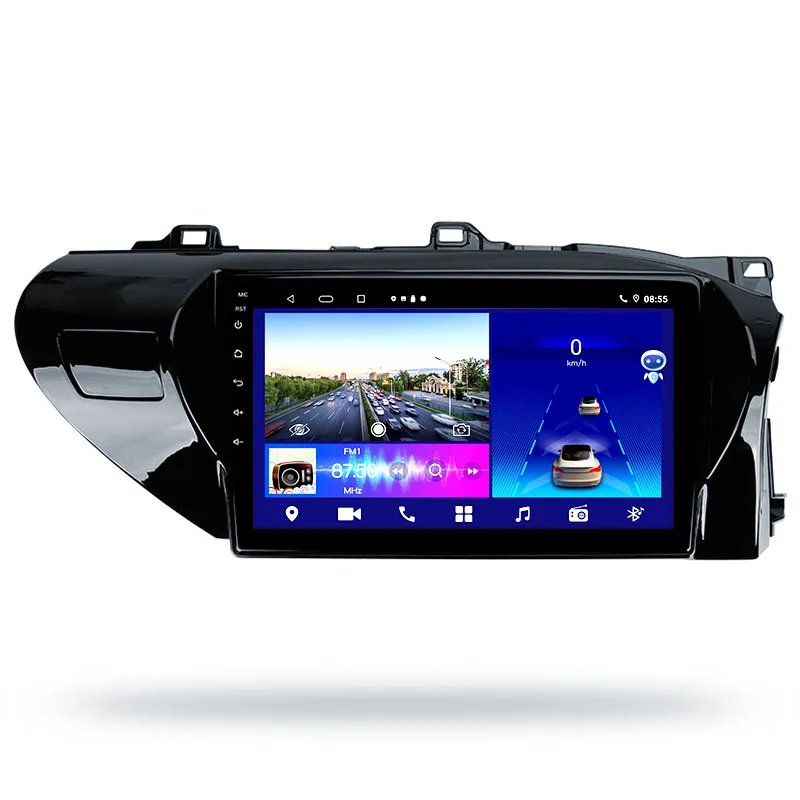 2 Din автомагнитола Android Авто мультимедийный плеер автомобильное стерео радио для TOYOTA HILUX 2015 2020 10 1