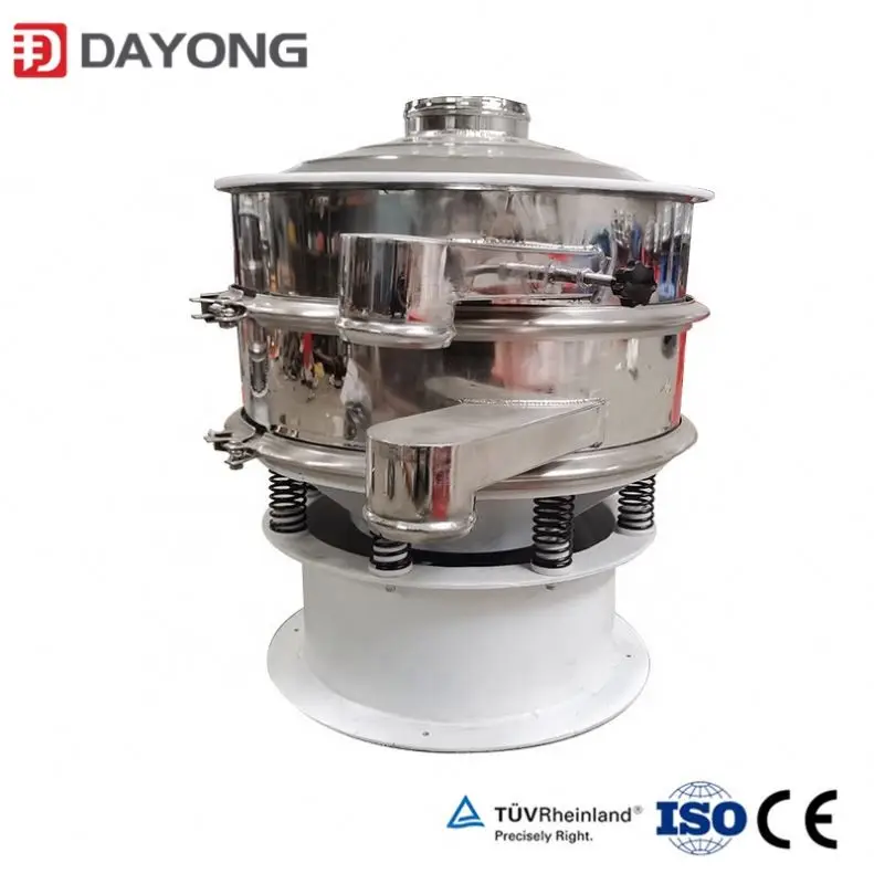 corrosion-resistant custom stainless steel vibrating sieve for sizing powder