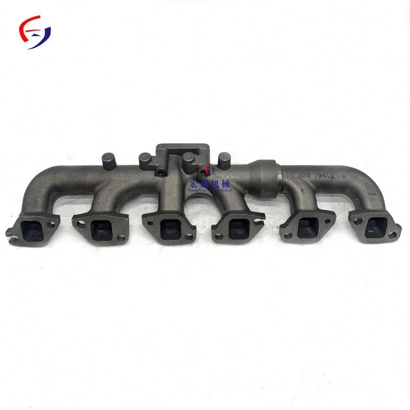 6HK1 Electronic Control Diesel engine parts EFI Motor tube pipe exhaust manifold 6HK1