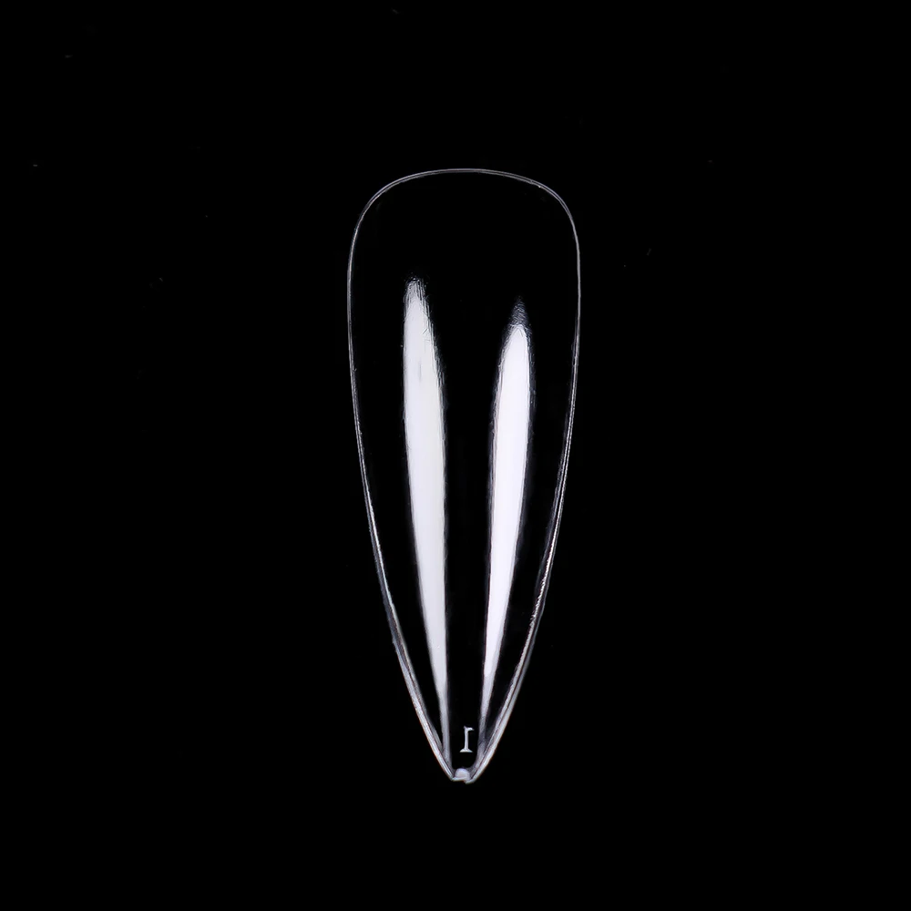 Short round nail tips full cover soft gel material break resistant nail art tips