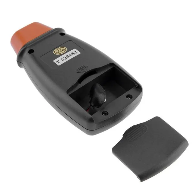 Handheld Digital RPM Tachometer Non-contact LCD Laser