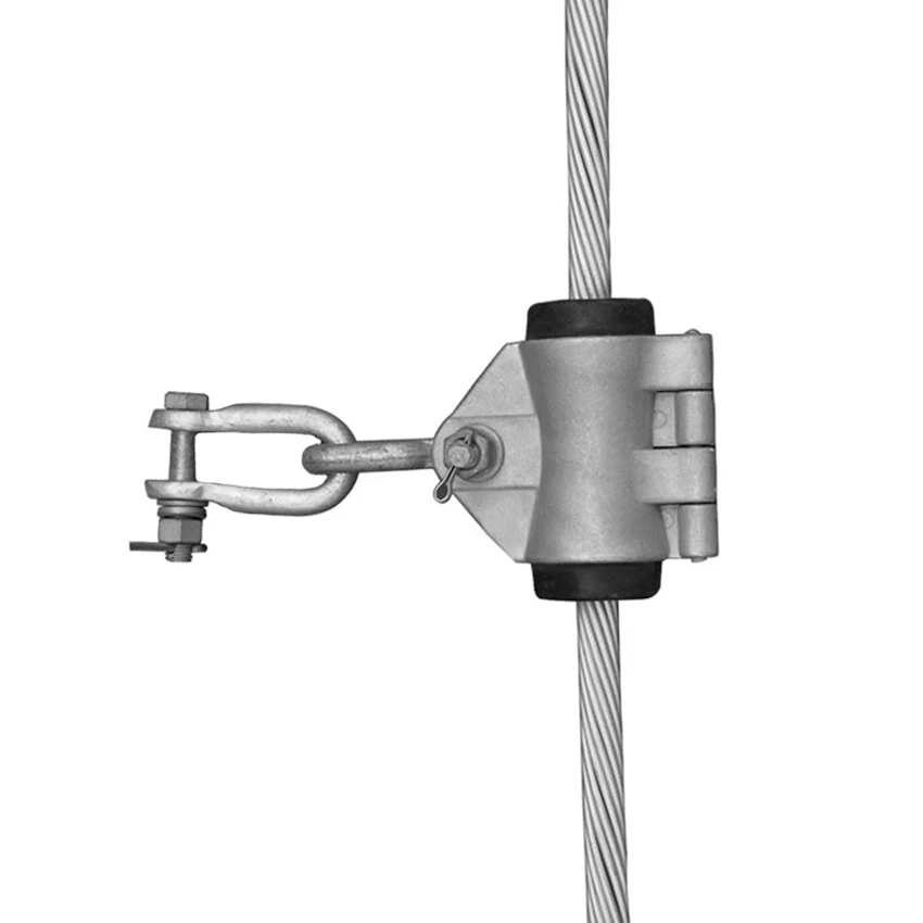 Reliable manufacturer suspension set for ADSS pre-twisted wire with single pre-design