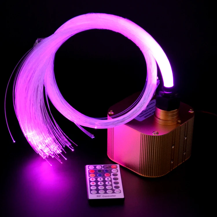 star ceiling fiber optic lights used 0.75mm PMMA end glow fiber optic with good price in stock