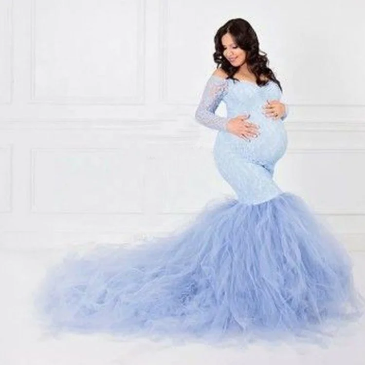 
beautiful pregnant woman For Maternity+Clothing Gown Dresses Photography Maternity Photo Shoot Dresses Props hot pregnant woman 