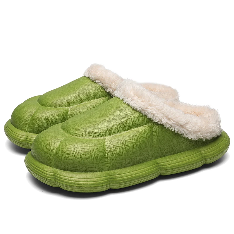 Зимние теплые леггинсы для детей водонепроницаемая и нескользящая хлопковая Шелл, шлёпанцы для женщин