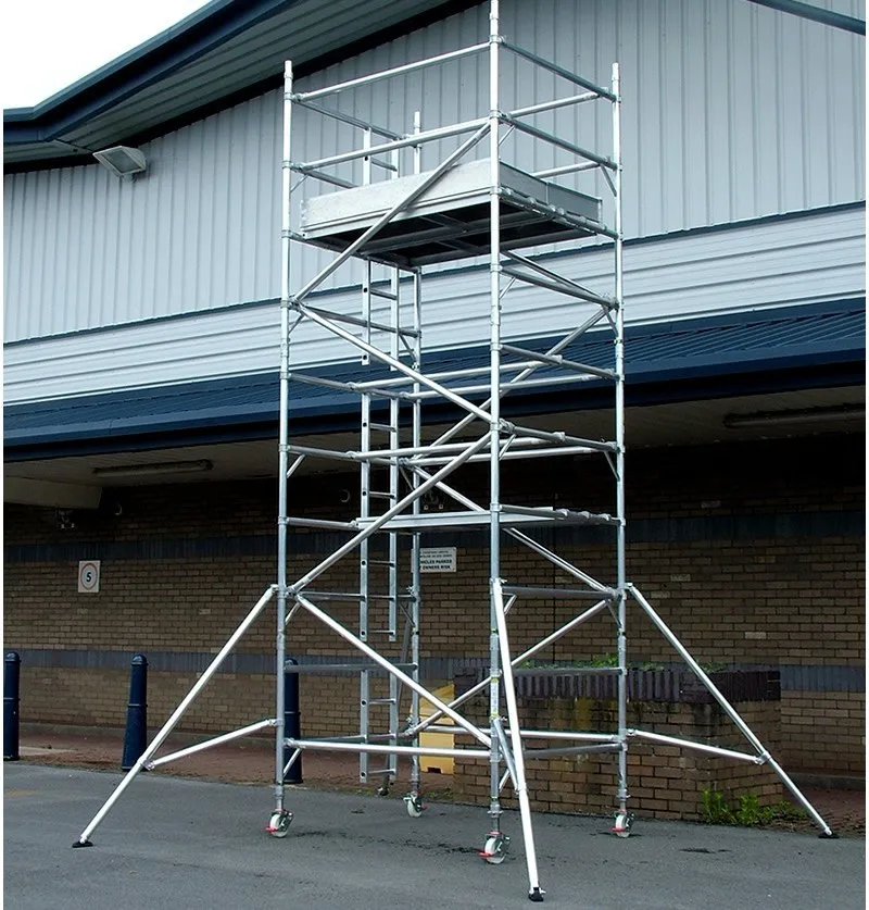 Cheap used aluminum mobile scaffold ladder tower