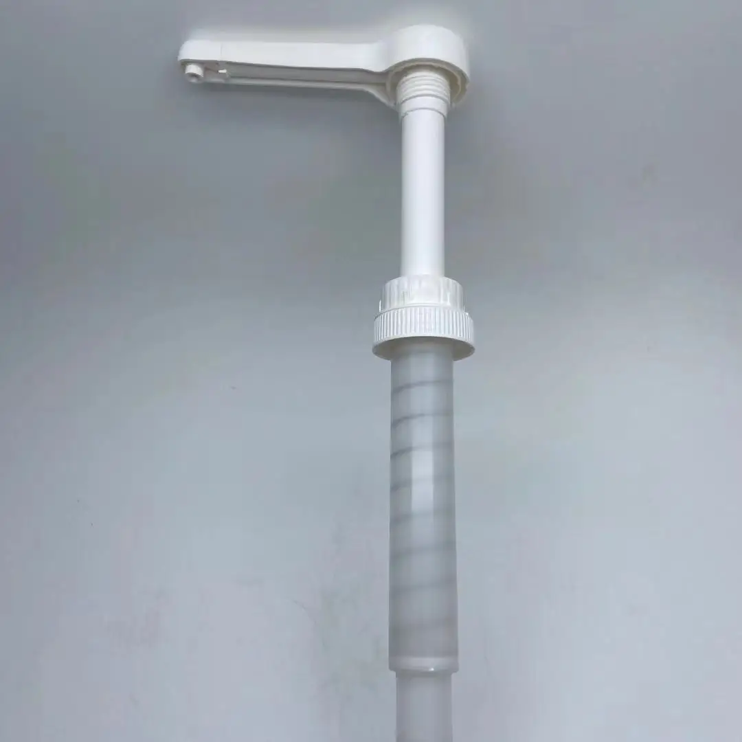 Hot Sale 38 400 White 30ml plastic food pump for Jam Coffee