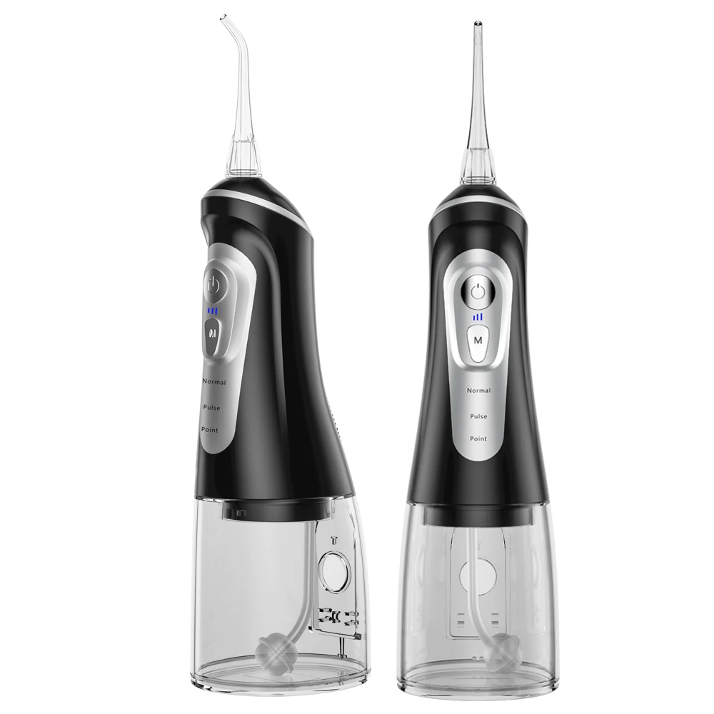 
2020 Dental Equipment China Portable Dental Oral Irrigator Water Flosser with 320ml Water Tank 