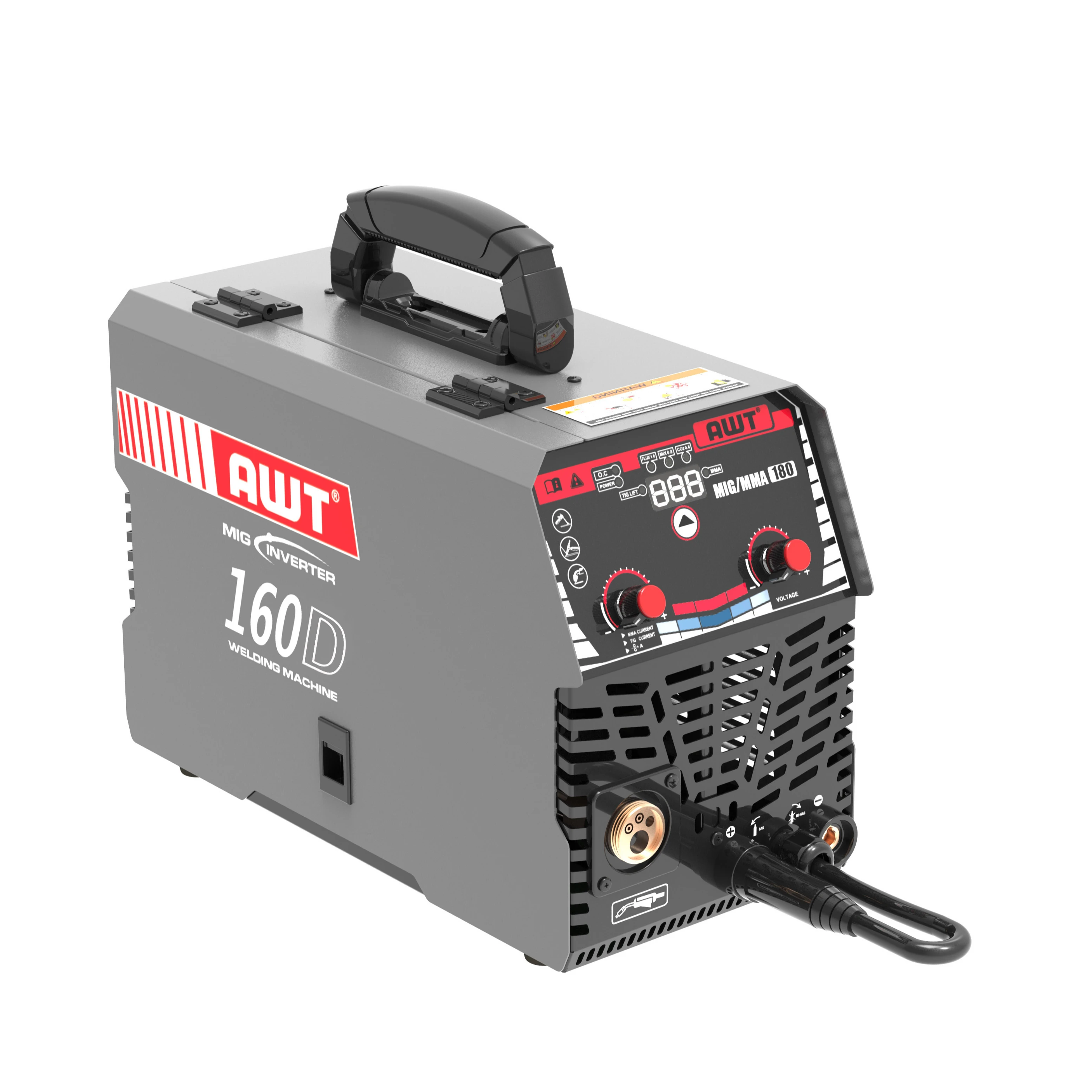 MIG66-160D IGBT MMA MIG Welding machine dual voltage 110V/ 220V  Arc welder 4 in 1 Welder Welding Machine