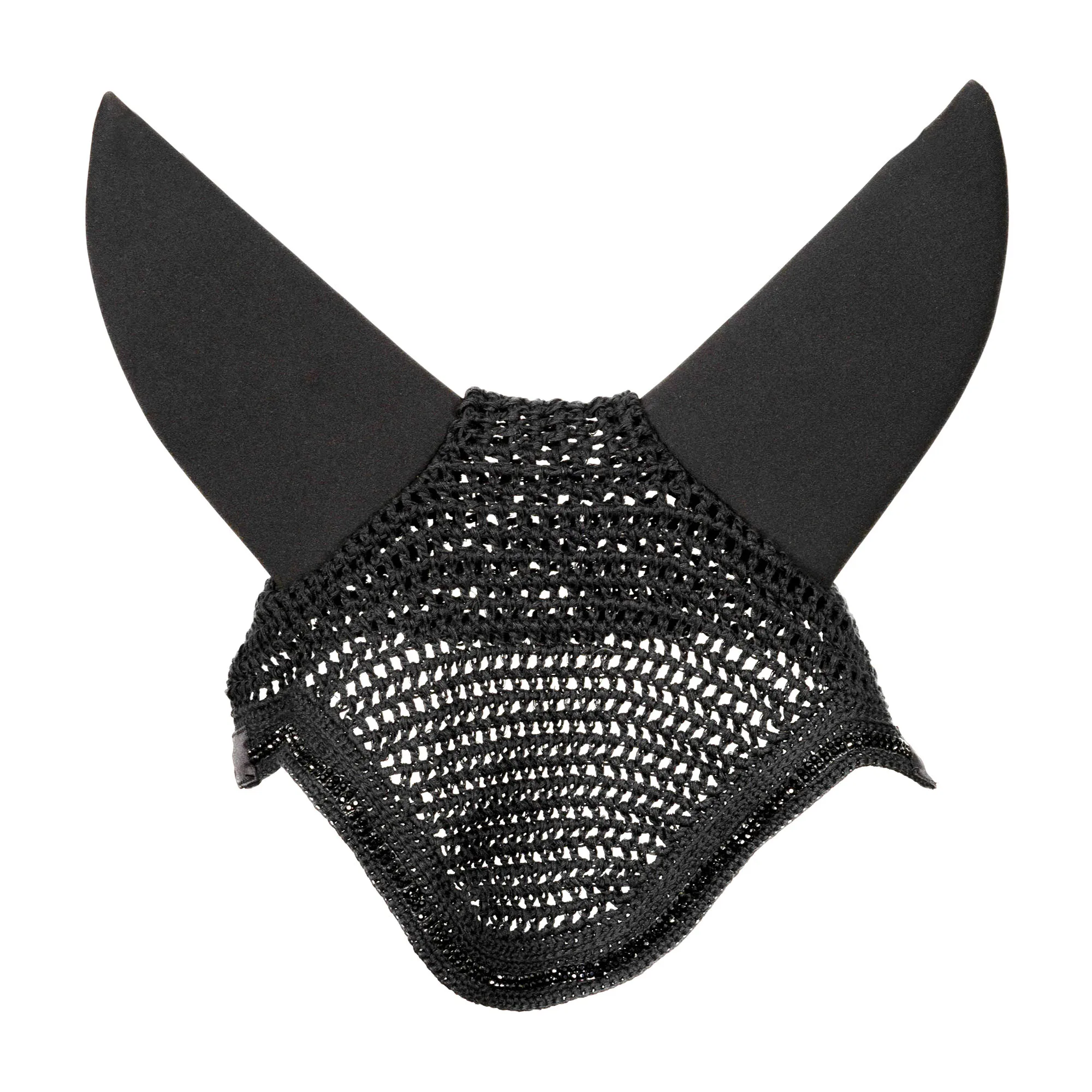 Customization Hand Knitting Stretch Horse Lycra Mesh Fly Mask with Ears
