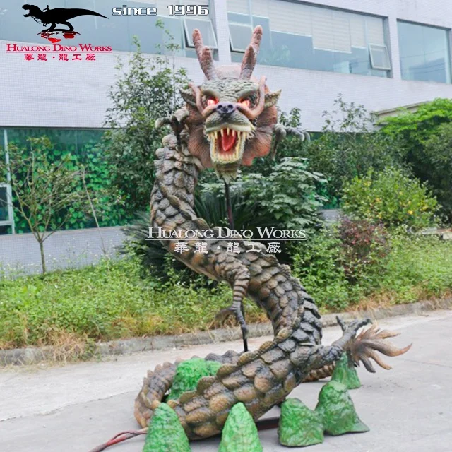 Zigong Latest Fly Dragon Animatronic Product Festival Celebration