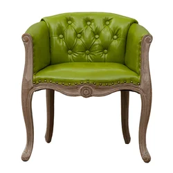 Customizable American leisure study single study solid wood antique chair