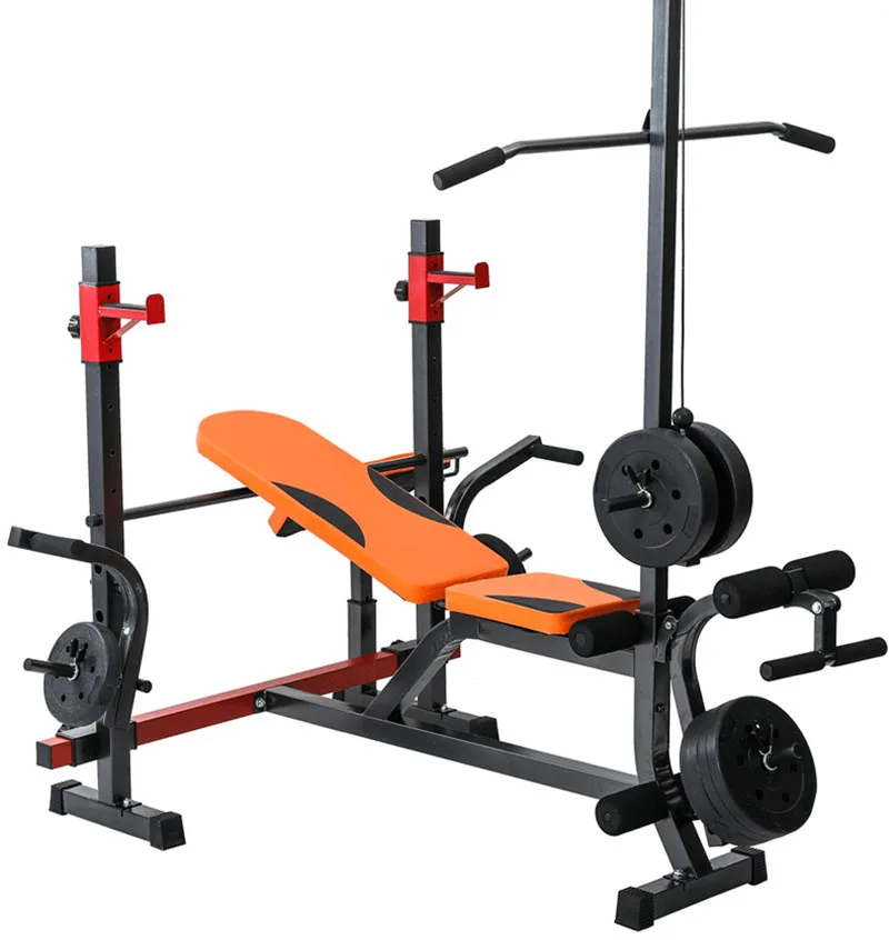
Popular Abroad Commercial Use Home Gym Adjustable Weight Bench 