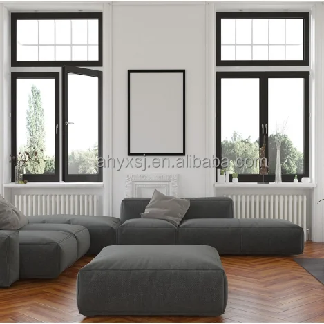 OEM Replacement Swing Style  Aluminum Glass Casement Windows Parda Window