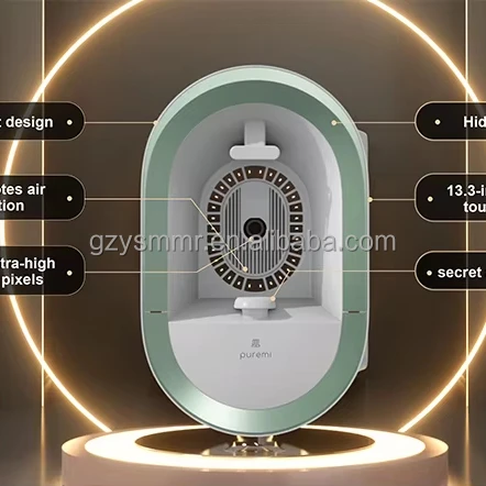 Portable AI 3D Vertical Screen Skin Analyzer Machine 4K Ultra HD Large-Sensor Camera Home Use Facial Skin Scanner Diagnostic EU
