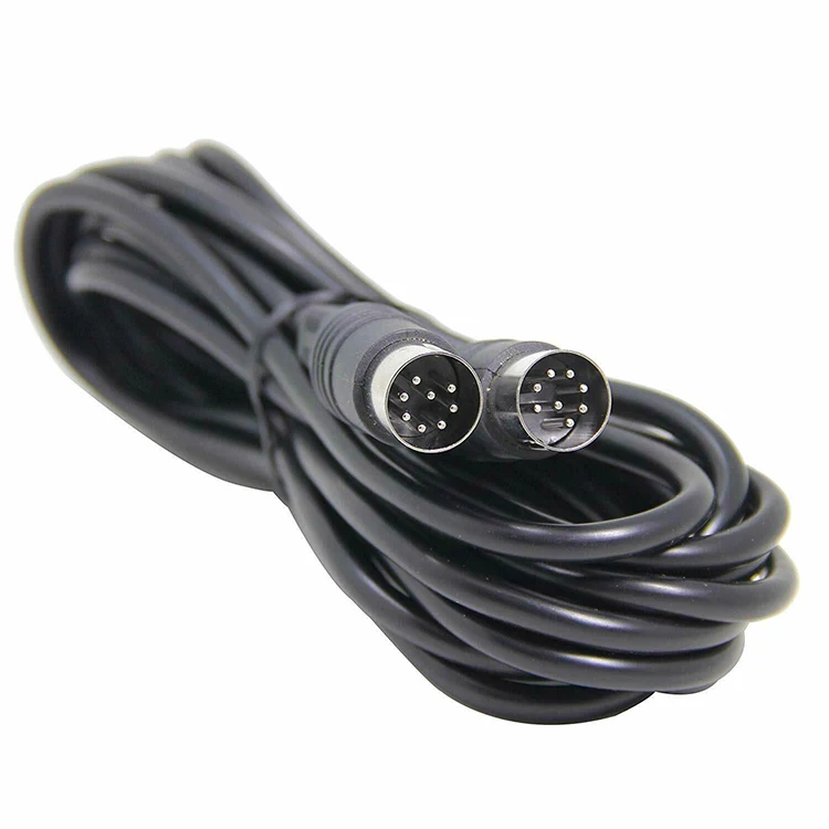 OEM Keyboard 4P 5Pin 6Pin 8Pin Mini Din Cable mini din male jack stereo plug audio av extension cable