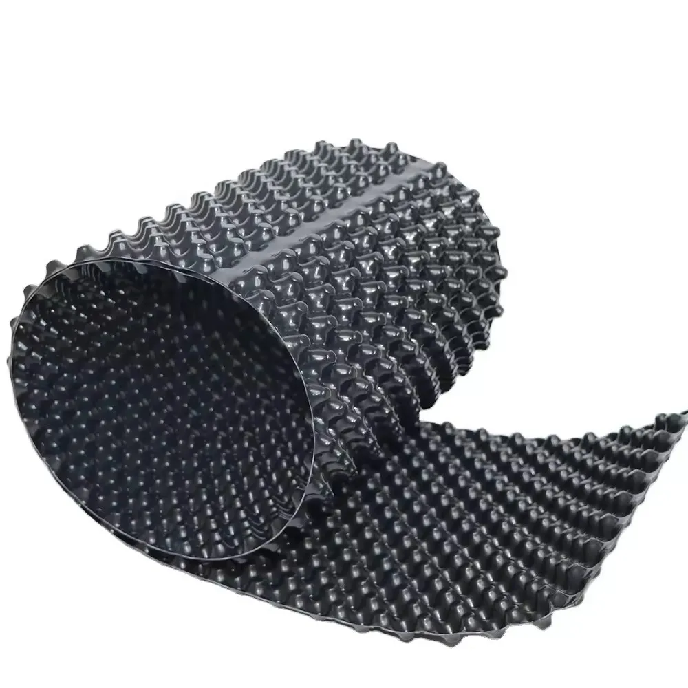 Пластиковый лист HDPE дренажная доска ямочная мембрана экологически чистый материал водонепроницаемый