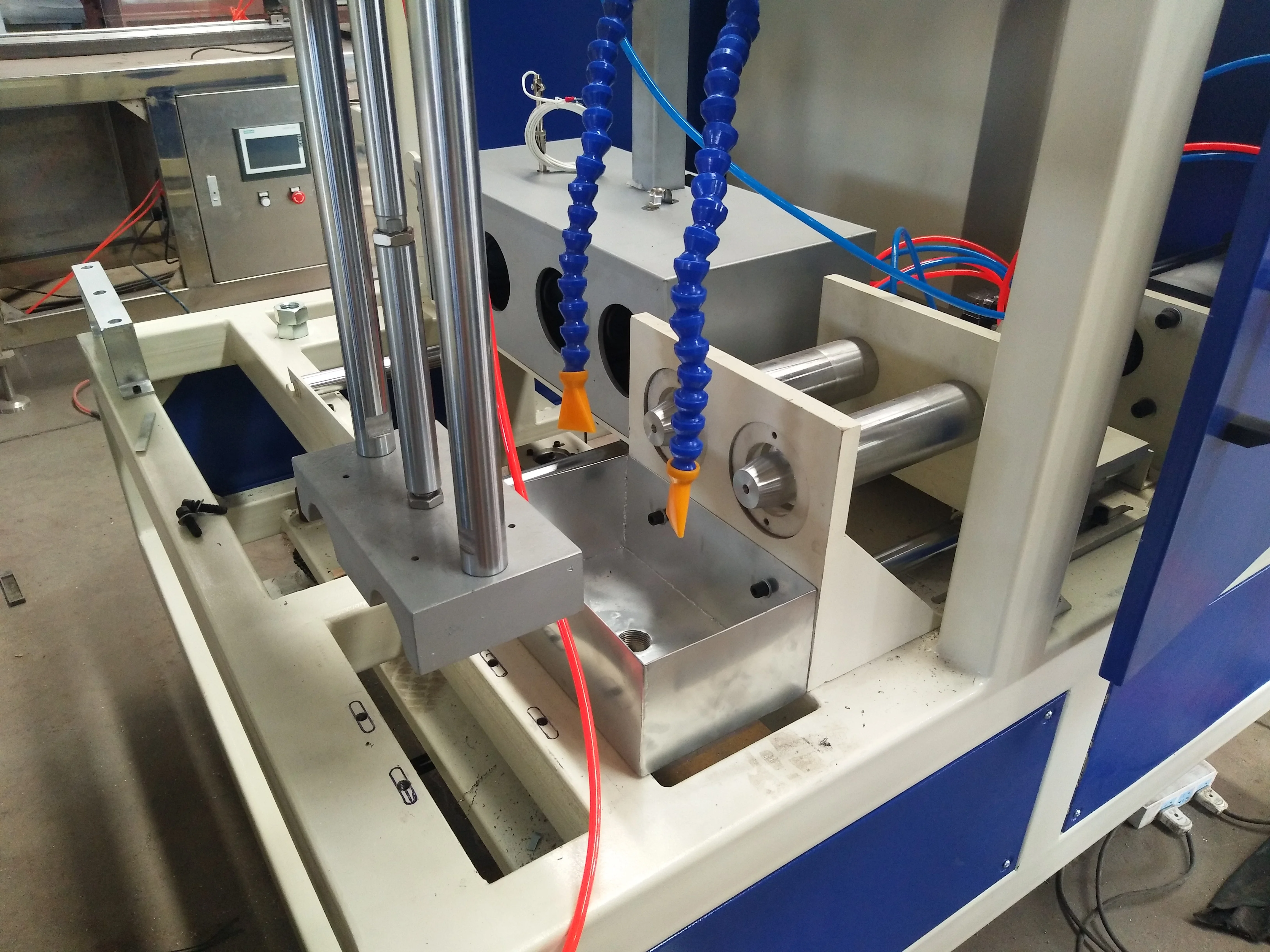 
Rectangular Type Plastic Pipe Belling Machine 