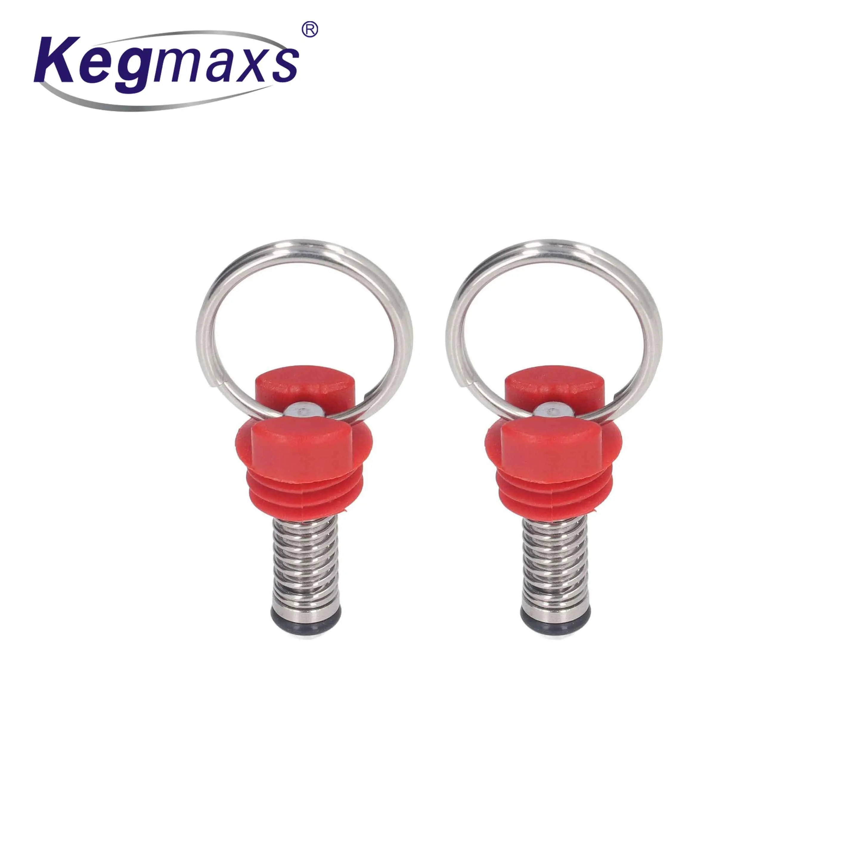 Kegmaxs Keg Pressure Relief Valve Ball Lock Lid Accessory Pull up the Ring to Release Excess Pressure Before Opening