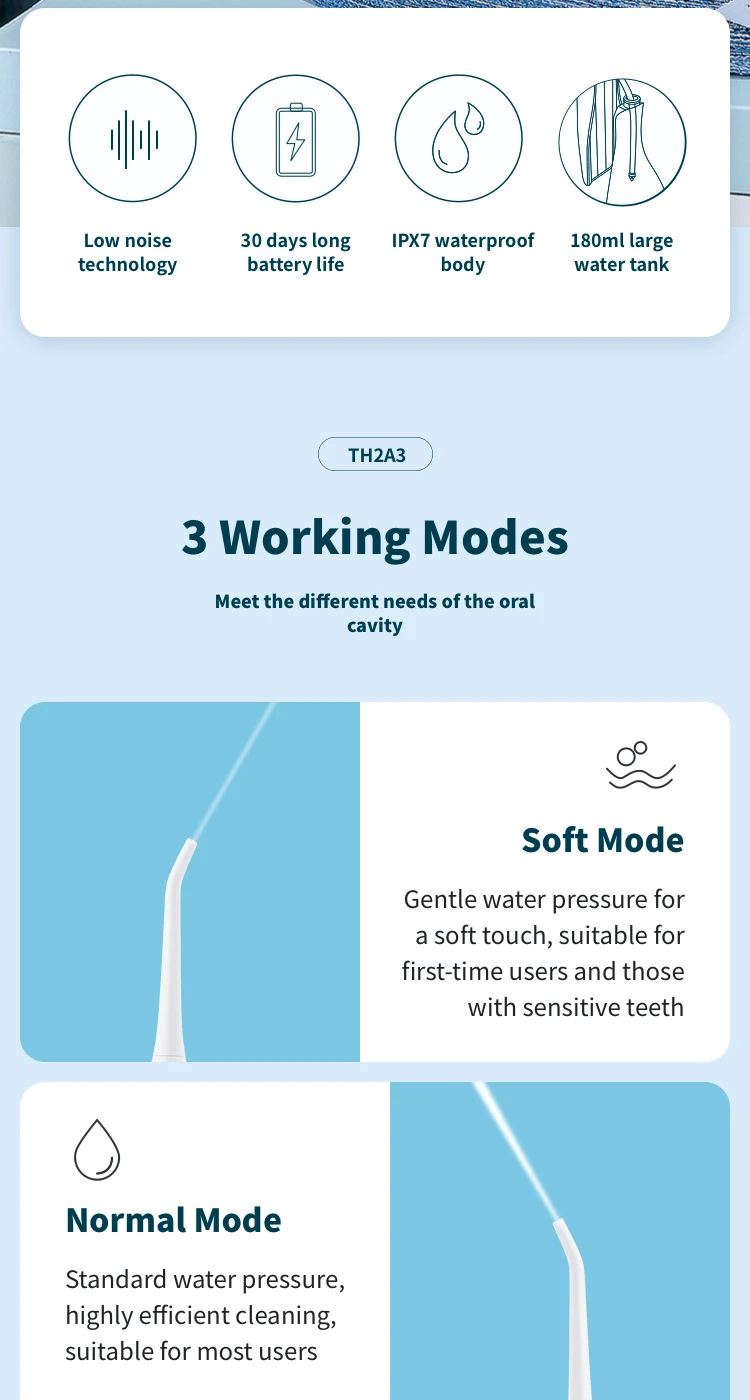 Professional dental endo Rechargeable cordless water flosser portability irrig oral mini new Teeth Clean Oral Irrigator