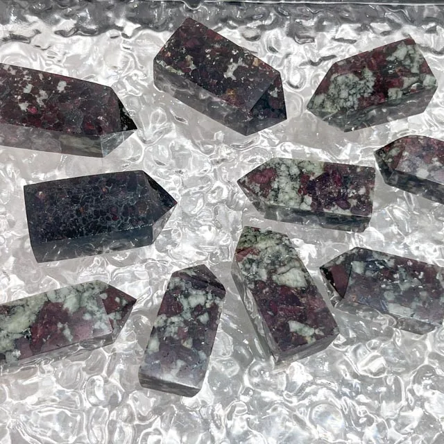 Wholesale Eudialite Crystal Tower Large Crystal Towers  Eudialite Point Crystal for Healing and Meditation
