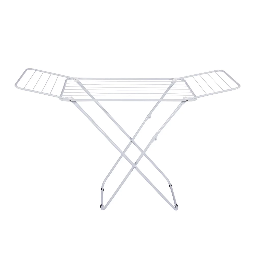 Folding Clothes Rack Balcony Drying Clothes Hanger Laundry Drying Rack Folding To Dry