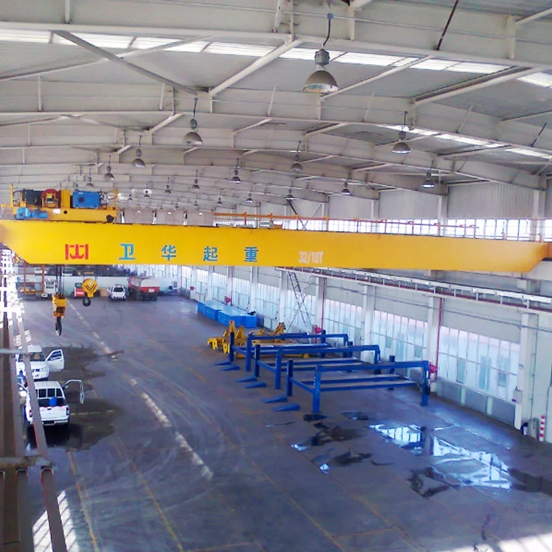  Европейский стандарт Электрический двойной балка 70 тонн мостовой кран Span 12 м высота подъема 18