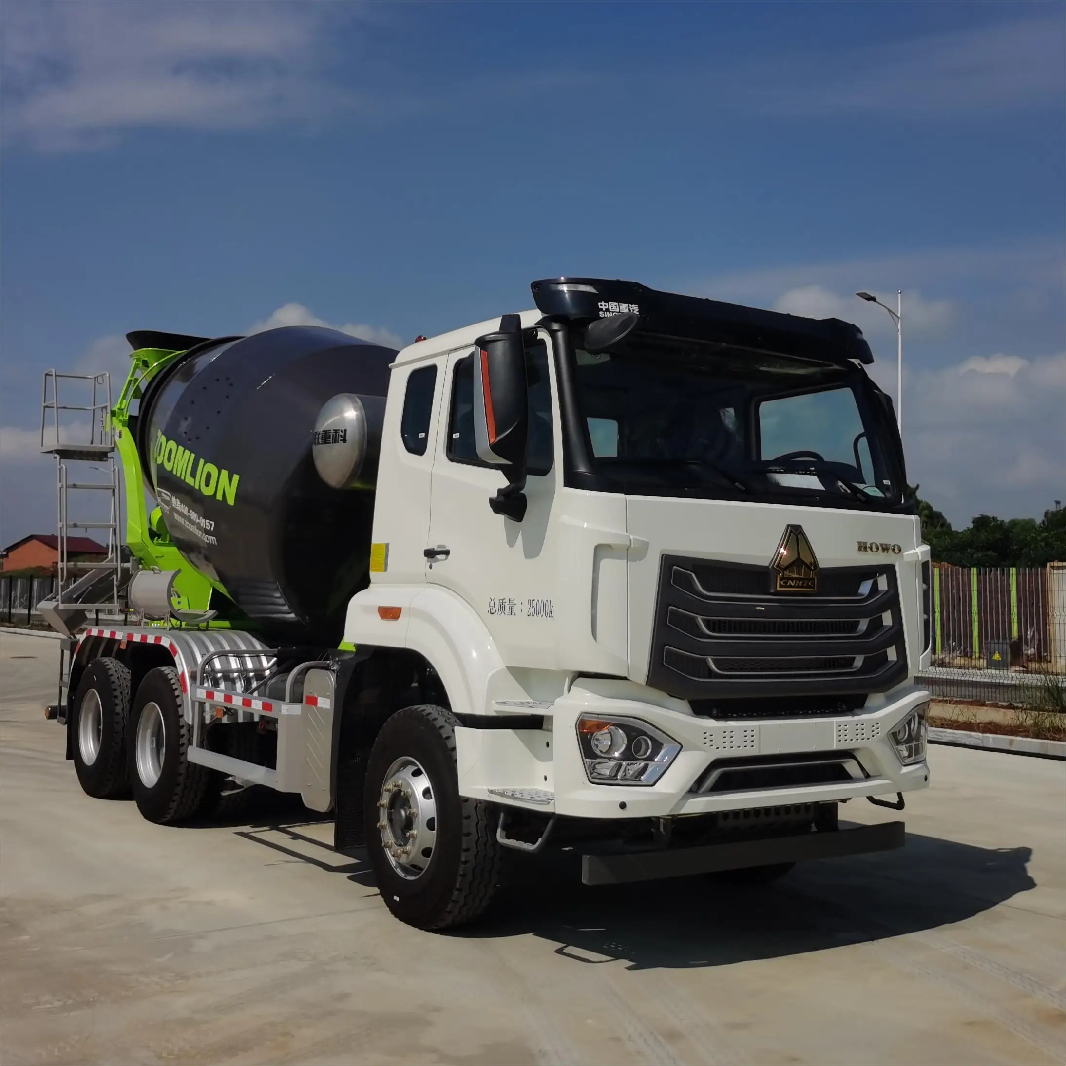 Chinese famous brand 6m3 6JBJ-R Concrete Mixer Truck Concrete cement mixing truck in good condition at a bargain price