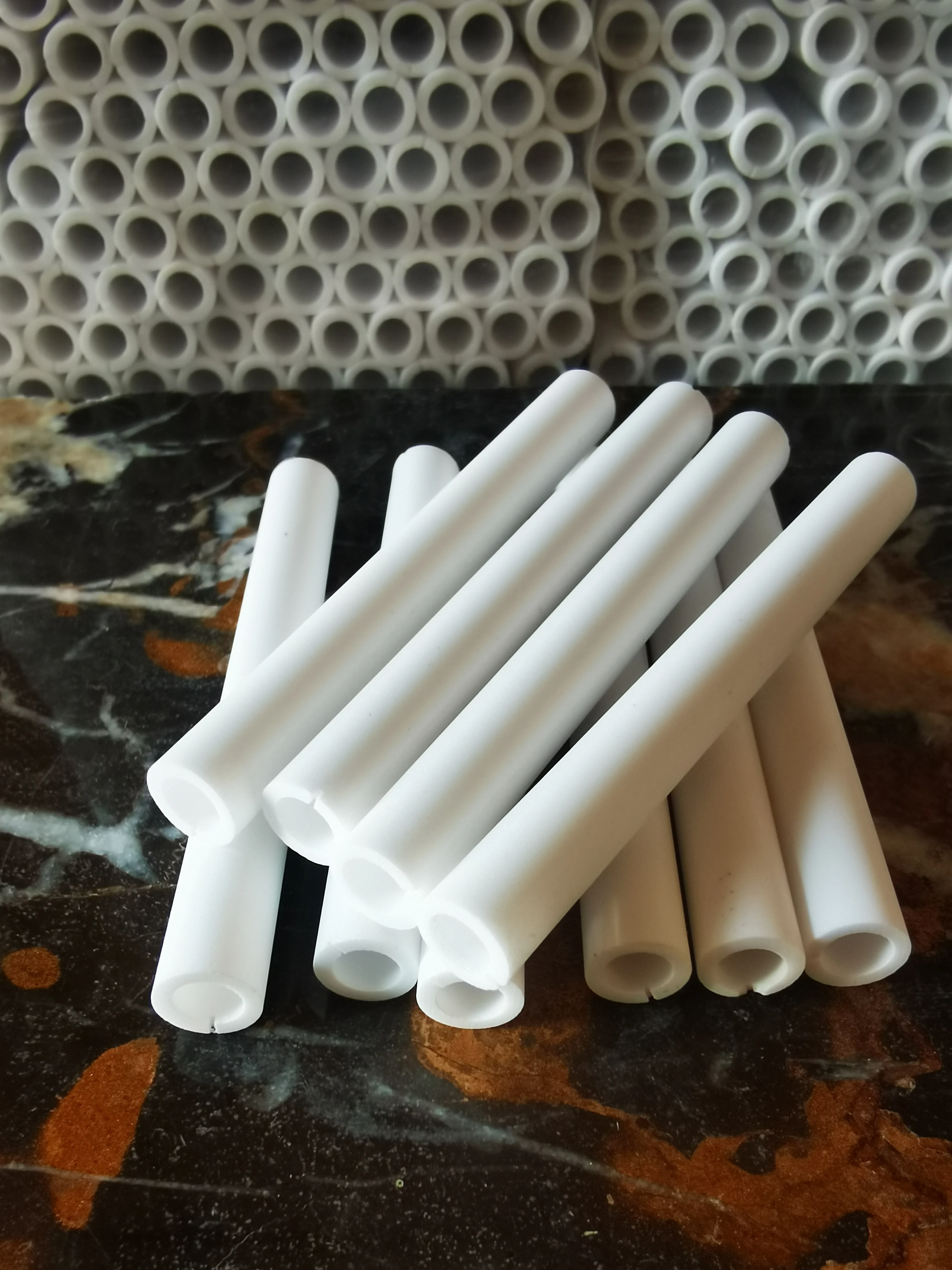 Machining 95% alumina ceramic tube